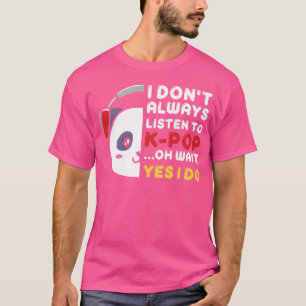 Kpop Altijd K pop Muziek Koreaanse pop Muziek Retr T-shirt