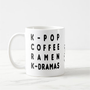 KPOP COFFEE RAMEN KDRAMA COFFEE MOK