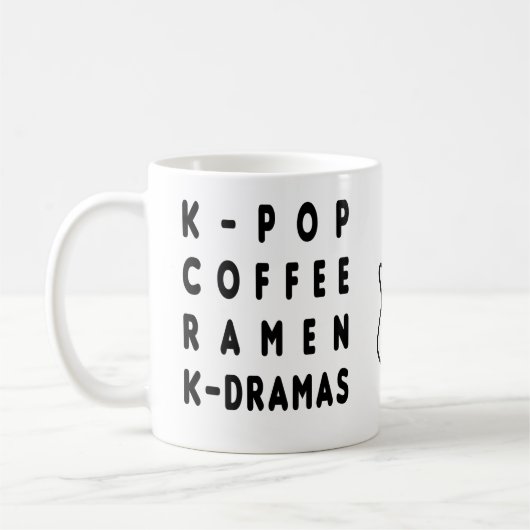 KPOP COFFEE RAMEN KDRAMA COFFEE MOK (Links)
