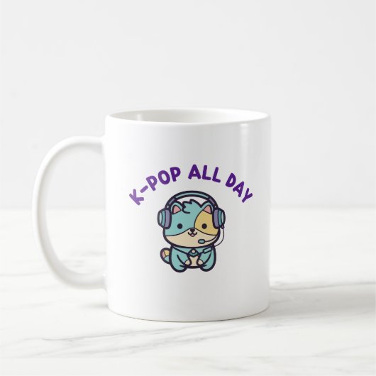 Kpop Cute Coffee Mug Gift (Gauche)