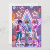 KPOP DEMON CUTE INVITATION (Devant)