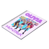 KPop Demon Hunters Notebook, Kids Huntrix Notitieboek (Linkerzijde)