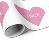 Kpop Eenmaal tweemaal Cute Teen esthetic Wrapping Cadeaupapier (Rol Hoek)