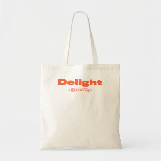 KPOP EXO Baekhyun Delight Classic Tote Bag (Voorkant)