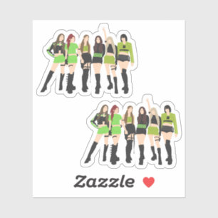 Kpop Girl Group Sticker