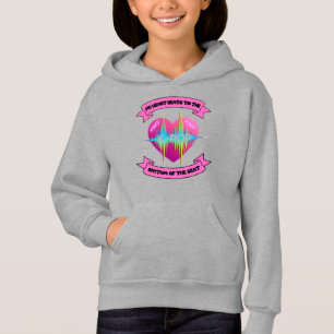 KPop Heart Sound Rhythm Music Beat Fan Design