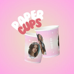 Kpop Idol Verjaardag Fancafe Stijl Cupsleeve Papieren Bekers