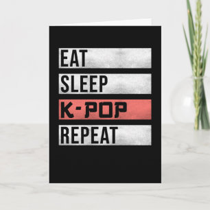Kpop K-pop Gezegde Grappig Kaart