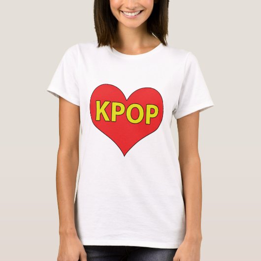 KPOP-liefde T-shirt (Voorkant)