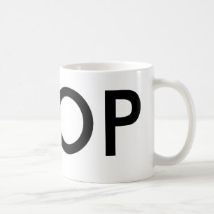 Kpop Muziek voor zwart-wit Gift Koffiemok