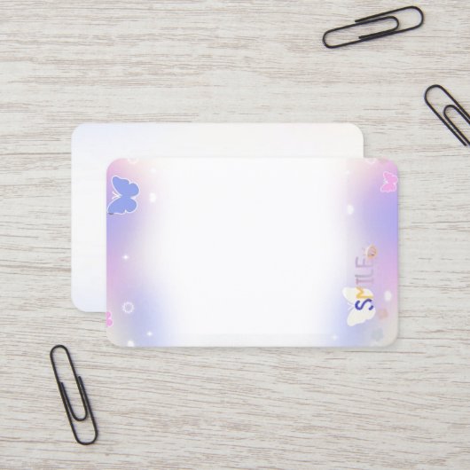 Kpop photocards visitekaartje (Voorkant / Achterkant in situ)