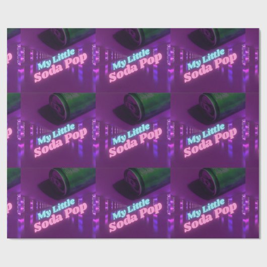 Kpop Soda Pop Wrapping papier (Vlak)