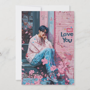 KPop Valentijnkaart Feestdagenkaart