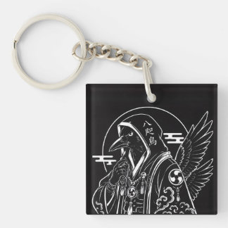Kraai Bewaker Sleutelhanger