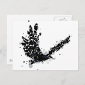 kraai briefkaart (Voorkant / Achterkant)