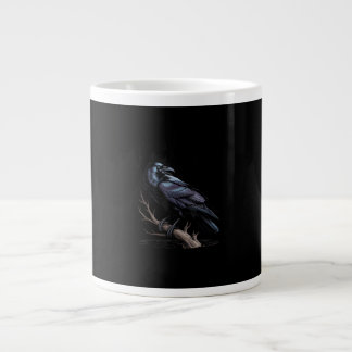 Kraai, F-Caw-F Grappige Vogel Grappige Quote Extra Grote Beker