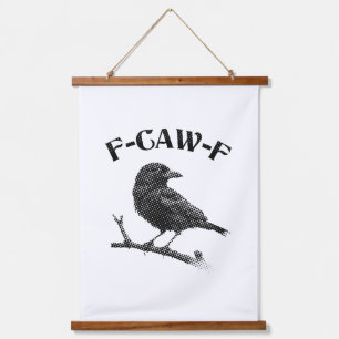 Kraai F-CAW-F Halloween Hangend Wandkleed