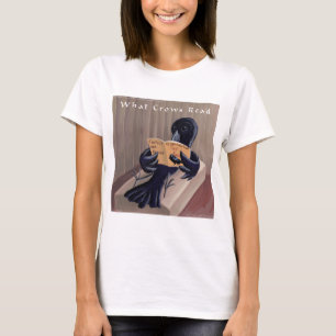 Kraai Leest De Raaf Grappig T-shirt