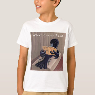 Kraai leest De Raaf grappig T-shirt