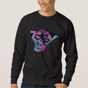 Kraai Mystieke Raaf Vaporwave Schedel Esthetisch G Trui