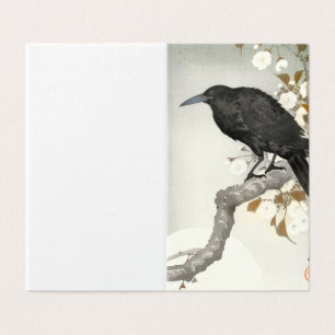 Kraai Raven Koson Japanse Vogel Kraai Kaart