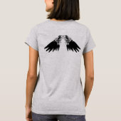 kraai t-shirt (Achterkant)