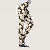 Kraaien en hart Leggings (Rechts)