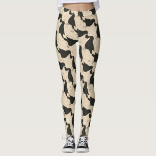 Kraaien en hart Leggings