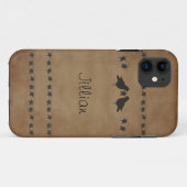 Kraaien en sterren Case-Mate iPhone case (Achterkant (horizontaal))