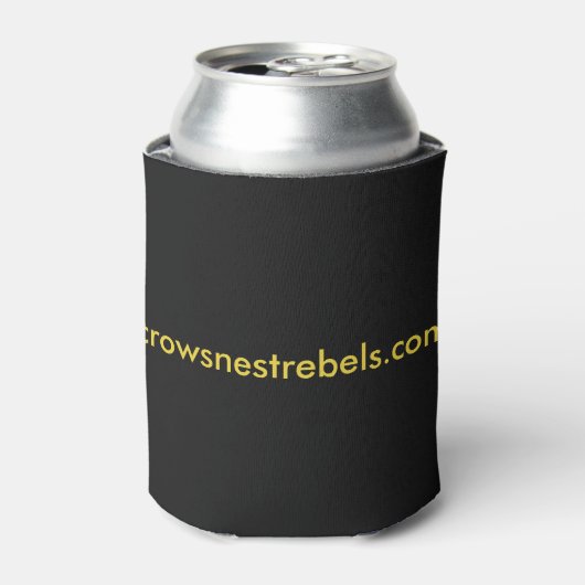 Kraaien Nest Rebels Stubby Holder Blikjeskoeler (Blikje Voorkant)