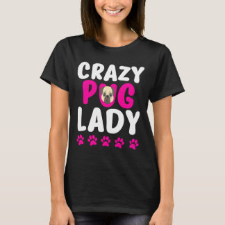 Kraaien Poedel Dame Schattige Poedel Moeder Klassi T-shirt