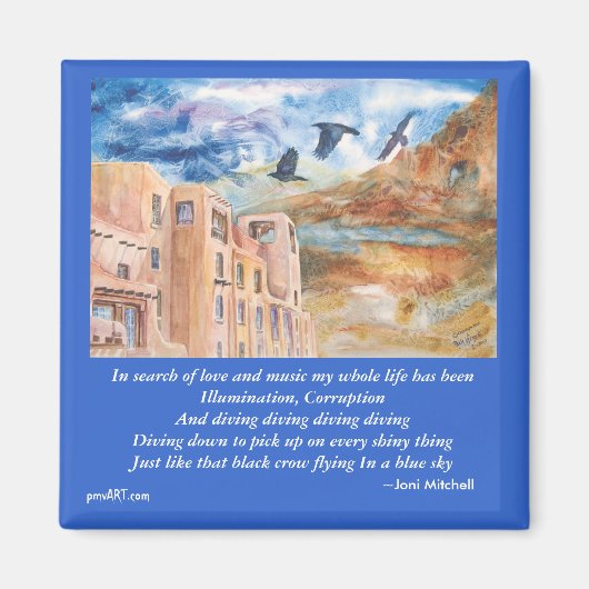 kraaiengeneeskunde magneet (Voorkant)