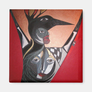 kraaiviering magneet