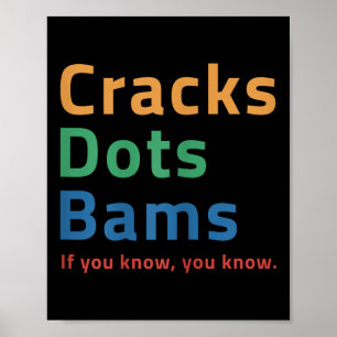 Kraakt Stippen Bams, zijn Mahjong Time Mahjong Soc Poster