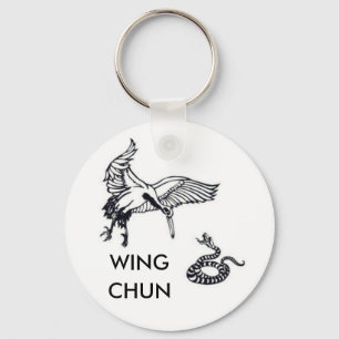 kraan en slang, WING, CHUN Sleutelhanger