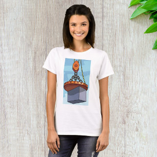 Kraan hijsen t-shirt