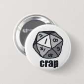 kraan ronde button 5,7 cm (Voorkant /achterkant)