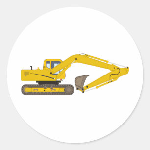 kraan ronde sticker