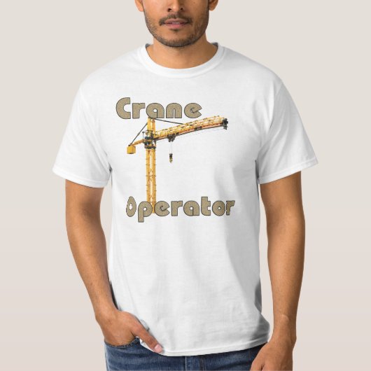 kraanbedieningspaneel t-shirt (Voorkant)