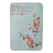   kraanblauw Bathroom mat (Voorkant Verticaal)