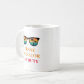 Kraanexploitant uit dienst koffiemok (Voorkant links)