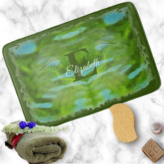 Kraanreflectie op de rivier 0335 badmat