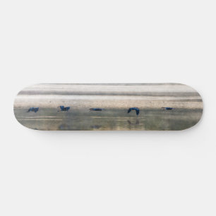 Kraanvlucht Painterly Skateboard