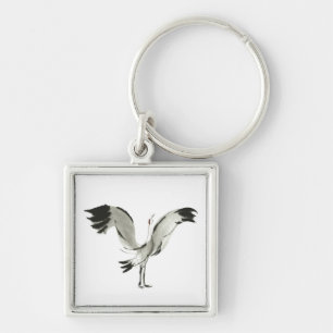 Kraanvogel Sleutelhanger