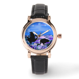 Kraanvogels Vogelspotten Horloge