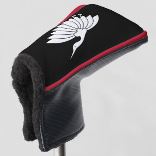 Kraanvormige chrysant golfheadcover