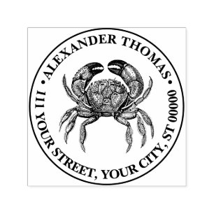  krab #1 tekening naam retouradres  zelfinktende stempel