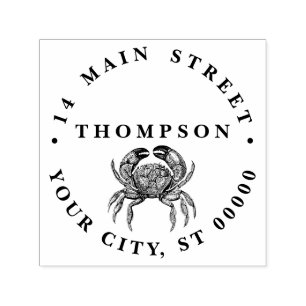  krab #1 tekening naam retouradres  zelfinktende stempel