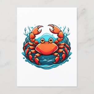 krab briefkaart