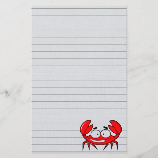 krab briefpapier (Voorkant)